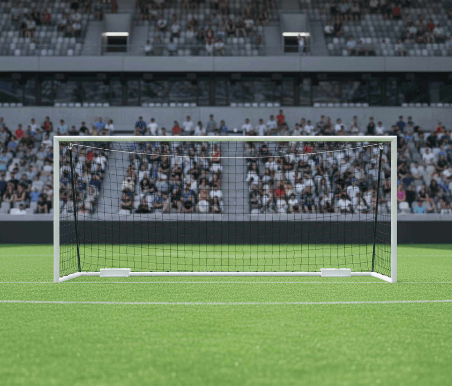 But de football professionnel sur terrain